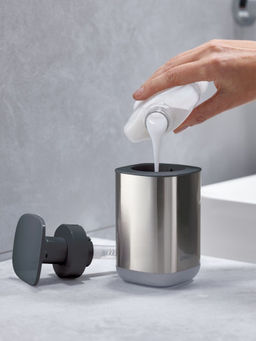Joseph Joseph - Presto Steel Soap Dispenser For thinKitchen, Grey