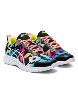 ASICS - Black Solid Performance Running Shoes