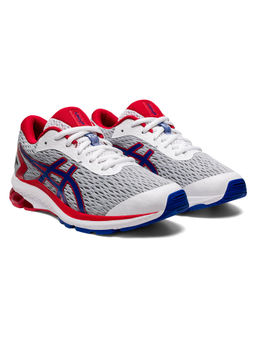 ASICS - White Solid Performance Running Shoes