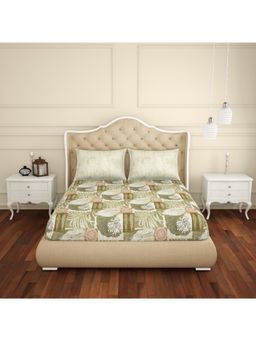 SPACES - 100% Cotton Bedsheets Double Soft Feel Skin Safe Breathable