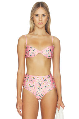 Agua by Agua Bendita - Magdalena Women's Unpadded Underwire Bikini Top Multi-Color