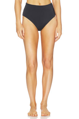 Ancora - Corfu Women's High-Waisted Bikini Bottom Black