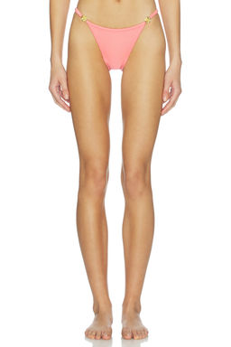Bananhot - Prima Women's Adjustable Strap Bikini Bottom Peach