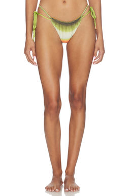 Baobab - Lula Women's Side Tie Adjustable Bikini Bottom Green