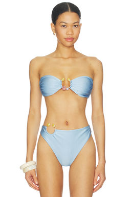 Baobab - Nala Women's Unpadded Strapless Bikini Top Blue