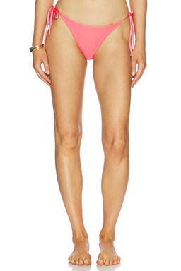 BOAMAR - Naos Women's Side Tie Bikini Bottom Rose
