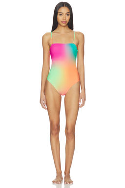 BEACH RIOT - Stassia Women's Detachable Strap One-Piece Swimsuit Multi-Color