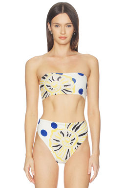 Cala de la Cruz - Grecia Women's Strapless Pull-On Bikini Top Calicomare