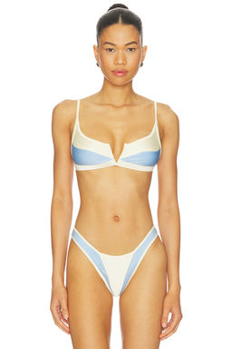 FAE - Gypsy Women's Unpadded Adjustable Strap Bikini Top Blue