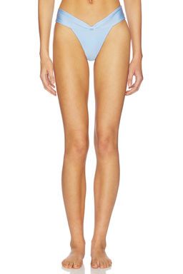 FAE - High Hip Women's Pull-On Bikini Bottoms Blue