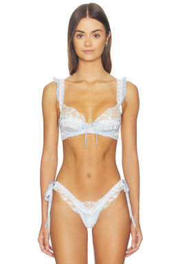 For Love & Lemons - Pinkaboo Women's Non-Padded Underwired Bra Baby Blue