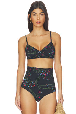 The Great - Reversible Women's Underwire Bikini Top Windblown Bouquet