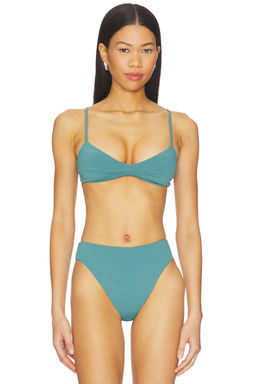 HAIGHT. - Adjustable Women's Unpadded Bikini Top Green