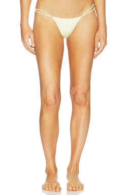 ISA BOULDER - Reef Women's Double Strap Bikini Bottom Yellow