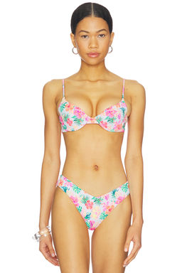 Kulani Kinis - Slim Women's Padded Underwire Bikini Top Island Escape