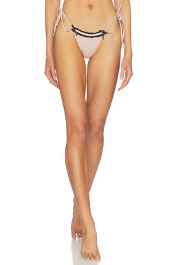 LIONESS - x REVOLVE Azuri Women's Side Tie Bikini Bottom Sand