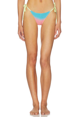 Maaji - First Light Women's Reversible Side Tie Bikini Bottom Pink