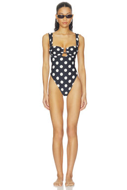 Montce - Bella Women's Underwire Cut-Out One-Piece Swimsuit Black