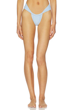 Montce - Sandra Women's Ribbed Pull-On Bikini Bottom Peri