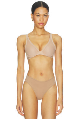 Natori - True Zen Women's Padded Plunge T-Shirt Bra Buff