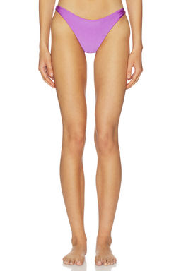 Patbo - Aurora Lotus Flower Women's High Cut Bikini Bottom Lilac