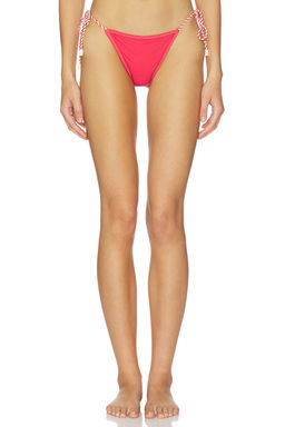 Solid & Striped - Harlow Women's Side Tie Bikini Bottom Rooftop Red