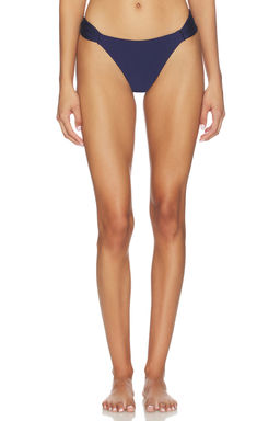 Shani Shemer - Joss Women's Metallic Thread Bikini Bottom Indigo