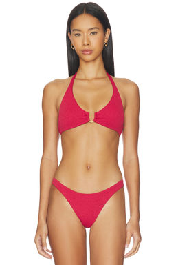 Vix Swimwear - Callie Alanna Women's Padded Halter Bikini Top Firenze Burgeon
