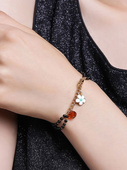 Estele - Gold Plated Adorable Mangalsutra Bracelet for Women