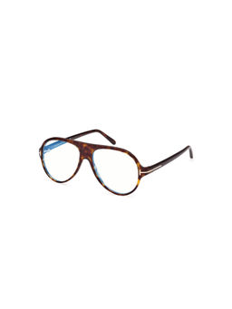 Tom Ford Eyewear - Men Brown Pilot Eyeglass Frames - FT5012-B 53 052