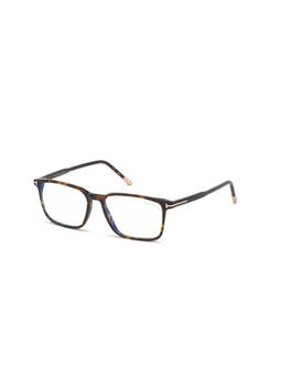 Tom Ford Eyewear - Men Brown Rectangle Eyeglass Frames - FT5607-B 53 052