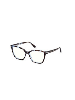 Tom Ford Eyewear - Women Brown Butterfly Eyeglass Frames - FT5812-B 53 055