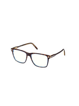 Tom Ford Eyewear - Men Brown Square Eyeglass Frames - FT5817-B 54 055