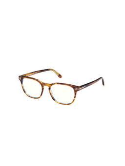 Tom Ford Eyewear - Men Brown Oval Eyeglass Frames - FT5868-B 53 050