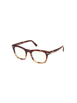 Tom Ford Eyewear - Men Brown Square Eyeglass Frames - FT5870-B 50 056