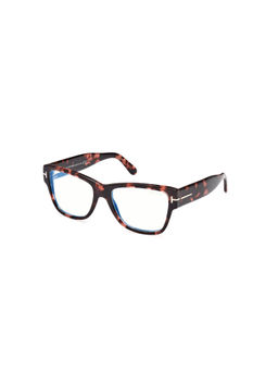 Tom Ford Eyewear - Women Brown Square Eyeglass Frames - FT5878-B 55 056