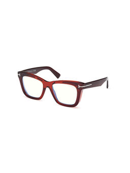 Tom Ford Eyewear - Women Brown Cat Eye Eyeglass Frames - FT5881-B 52 045
