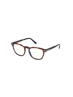 Tom Ford Eyewear - Unisex Brown Oval Eyeglass Frames - FT5890-B 51 056