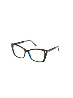 Tom Ford Eyewear - Women Black Cat Eye Eyeglass Frames - FT5893-B 55 001