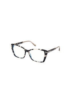 Tom Ford Eyewear - Women Black Cat Eye Eyeglass Frames - FT5893-B 55 005