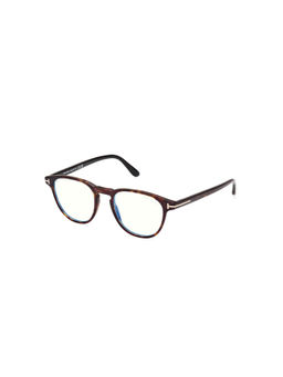 Tom Ford Eyewear - Men Brown Oval Eyeglass Frames - FT5899-B 48 052