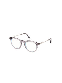 Tom Ford Eyewear - Men Grey Oval Eyeglass Frames - FT5905-B 49 020