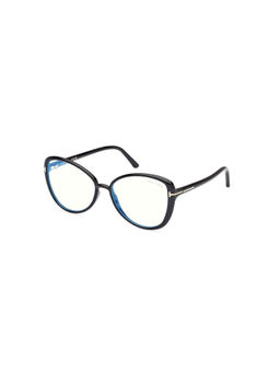 Tom Ford Eyewear - Women Black Butterfly Eyeglass Frames - FT5907-B 55 001