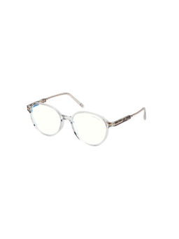 Tom Ford Eyewear - Women Grey Oval Eyeglass Frames - FT5910-B 52 020