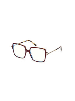 Tom Ford Eyewear - Women Wine Square Eyeglass Frames - FT5915-B 53 071