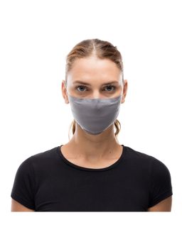 Buff - Unisex Grey Filter Mask Solid Masks