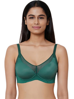 Wacoal - Franca Full Cup Padded Non Wired Bra - Green (XL)