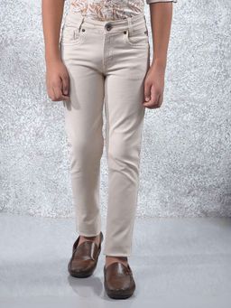 CRIMSOUNE CLUB - Boys Beige Jeans