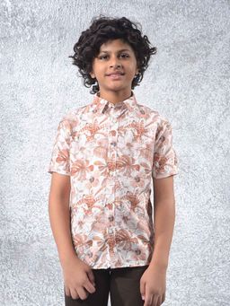 CRIMSOUNE CLUB - Boys Brown Shirt
