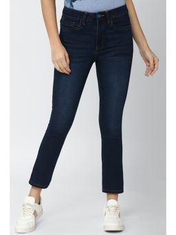 Van Heusen - Womens Solid Navy Blue Jeans